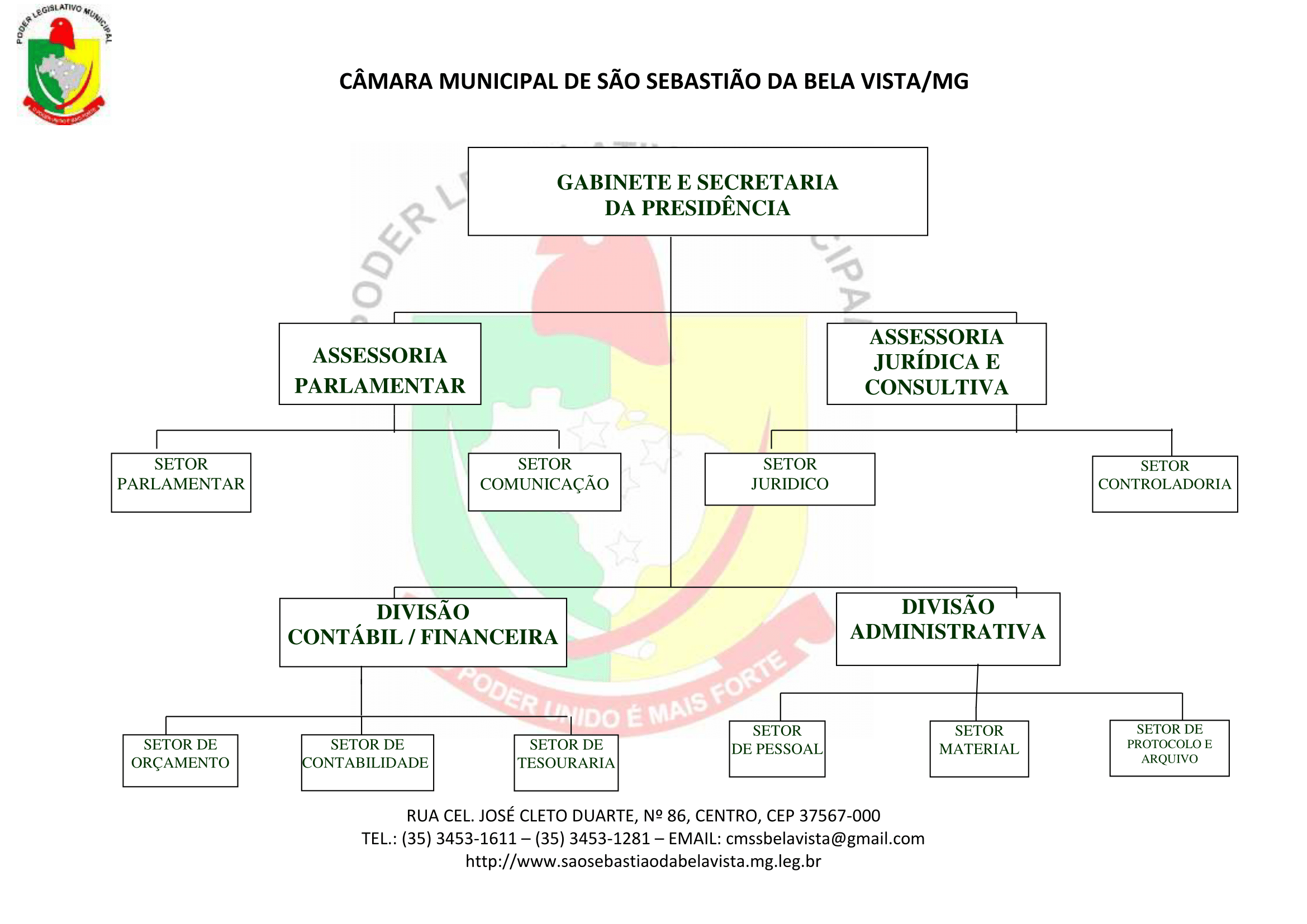 Estrutura Organizacional - Fluxograma